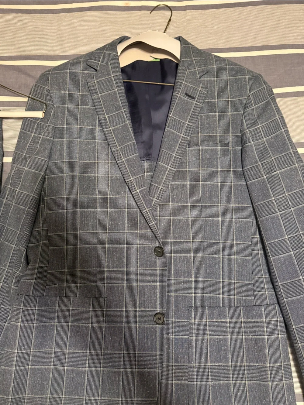 Brooks Brothers Blue Windowpane Two-Piece Suit